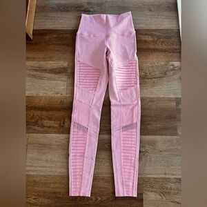 ALO high waist full length airbrush moto leggings